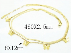 HY Wholesale Stainless Steel 316L Jewelry Necklaces-HY32N0462HJS