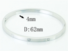 HY Wholesale Stainless Steel 316L Fashion Bangle-HY14B0248NV