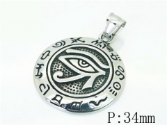 HY Wholesale 316L Stainless Steel Jewelry Popular Pendant-HY48P0400NT