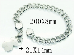 HY Wholesale Jewelry 316L Stainless Steel Bracelets-HY90B0439HJQ