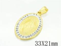 HY Wholesale 316L Stainless Steel Jewelry Popular Pendant-HY12P1168JL