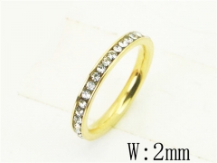 HY Wholesale Stainless Steel 316L Popular Jewelry Rings-HY62R0055JO