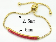 HY Wholesale Jewelry 316L Stainless Steel Bracelets-HY12B0243HAA
