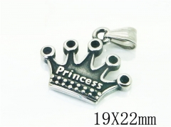 HY Wholesale 316L Stainless Steel Jewelry Popular Pendant-HY48P0434NS
