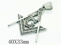 HY Wholesale 316L Stainless Steel Jewelry Popular Pendant-HY48P0321NF