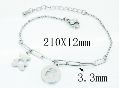 HY Wholesale Jewelry 316L Stainless Steel Bracelets-HY32B0315NZ
