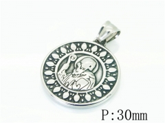 HY Wholesale 316L Stainless Steel Jewelry Popular Pendant-HY48P0409NS