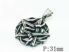 HY Wholesale 316L Stainless Steel Jewelry Popular Pendant-HY48P0411NS