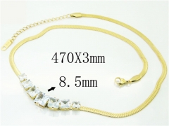 HY Wholesale Stainless Steel 316L Jewelry Necklaces-HY32N0476HRR