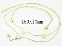 HY Wholesale Stainless Steel 316L Jewelry Necklaces-HY32N0460HHX