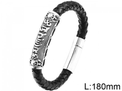HY Wholesale Jewelry Fashion Bracelets (Leather)-HY0012B303