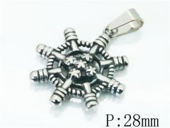 HY Wholesale 316L Stainless Steel Jewelry Popular Pendant-HY06P0509HEE