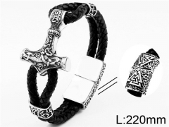 HY Wholesale Jewelry Fashion Bracelets (Leather)-HY0012B012