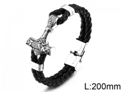 HY Wholesale Jewelry Fashion Bracelets (Leather)-HY0012B050