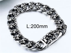 HY Wholesale Steel Stainless Steel 316L Bracelets-HY0012B071