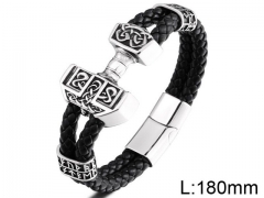 HY Wholesale Jewelry Fashion Bracelets (Leather)-HY0012B045