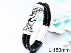 HY Wholesale Jewelry Fashion Bracelets (Leather)-HY0012B053