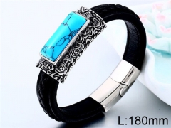HY Wholesale Jewelry Fashion Bracelets (Leather)-HY0012B098