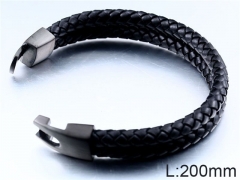 HY Wholesale Jewelry Fashion Bracelets (Leather)-HY0012B268