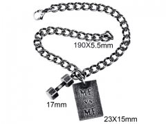 HY Wholesale Steel Stainless Steel 316L Bracelets-HY0012B160