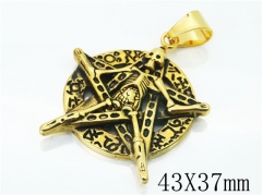 HY Wholesale 316L Stainless Steel Jewelry Popular Pendant-HY06P0508HHQ