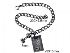 HY Wholesale Steel Stainless Steel 316L Bracelets-HY0012B161