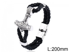 HY Wholesale Jewelry Fashion Bracelets (Leather)-HY0012B130