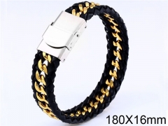 HY Wholesale Jewelry Fashion Bracelets (Leather)-HY0012B148