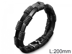 HY Wholesale Jewelry Fashion Bracelets (Leather)-HY0012B262