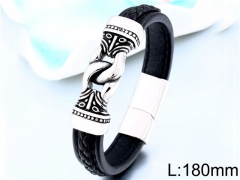 HY Wholesale Jewelry Fashion Bracelets (Leather)-HY0012B057
