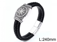 HY Wholesale Jewelry Fashion Bracelets (Leather)-HY0012B010