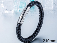 HY Wholesale Jewelry Fashion Bracelets (Leather)-HY0012B039