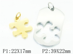 HY Wholesale 316L Stainless Steel Jewelry Popular Pendant-HY59P0835ML