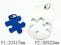 HY Wholesale 316L Stainless Steel Jewelry Popular Pendant-HY59P0837MLQ