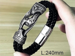 HY Wholesale Jewelry Fashion Bracelets (Leather)-HY0012B019