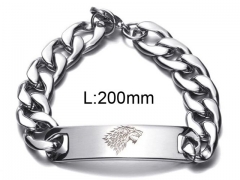 HY Wholesale Steel Stainless Steel 316L Bracelets-HY0012B189