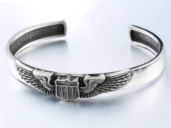 HY Wholesale Stainless Steel 316L Fashion Bangle-HY0012B302