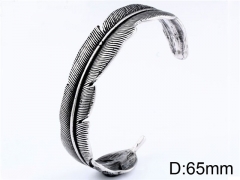 HY Wholesale Stainless Steel 316L Fashion Bangle-HY0012B289