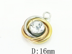 HY Wholesale 316L Stainless Steel Jewelry Popular Pendant-HY59P0803IJE