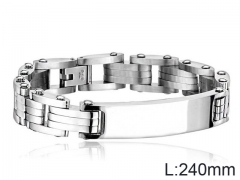 HY Wholesale Steel Stainless Steel 316L Bracelets-HY0012B226