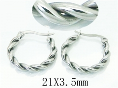 HY Wholesale 316L Stainless Steel Fashion Jewelry Earrings-HY06E1687ME