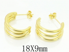 HY Wholesale 316L Stainless Steel Fashion Jewelry Earrings-HY06E1683OW