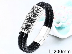 HY Wholesale Jewelry Fashion Bracelets (Leather)-HY0012B138