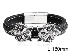 HY Wholesale Jewelry Fashion Bracelets (Leather)-HY0012B114