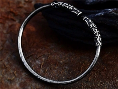 HY Wholesale Stainless Steel 316L Fashion Bangle-HY0012B300