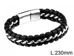 HY Wholesale Jewelry Fashion Bracelets (Leather)-HY0012B143