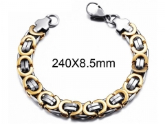 HY Wholesale Steel Stainless Steel 316L Bracelets-HY0012B109