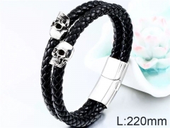 HY Wholesale Jewelry Fashion Bracelets (Leather)-HY0012B256