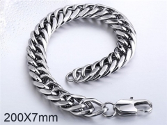 HY Wholesale Steel Stainless Steel 316L Bracelets-HY0012B236