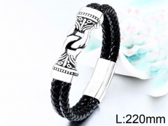 HY Wholesale Jewelry Fashion Bracelets (Leather)-HY0012B055